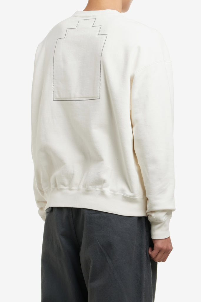 WASHED MD NOTHING CREW NECK - WORKSOUT WORLDWIDE