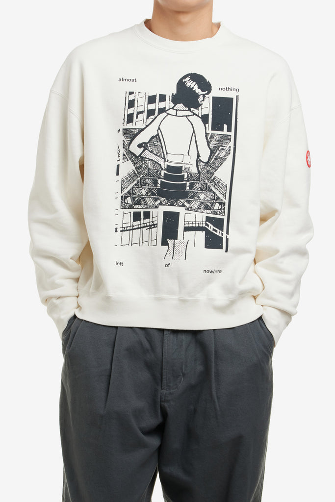 WASHED MD NOTHING CREW NECK - WORKSOUT WORLDWIDE