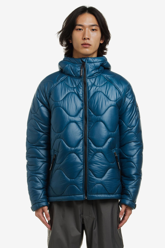 QUILTED FLEECE LINED HOODED JACKET - WORKSOUT WORLDWIDE