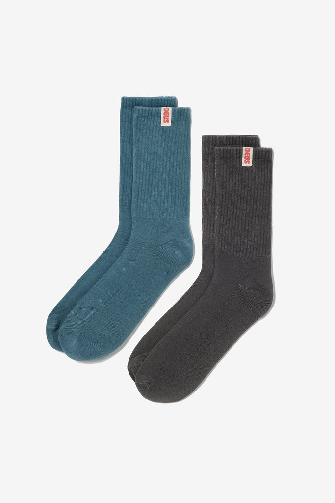 GARMENT DYED SOCK (2 PACK) - WORKSOUT WORLDWIDE