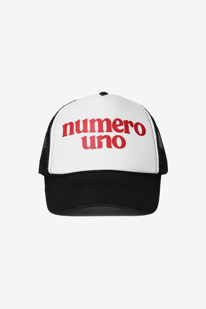 NUMERO UNO TRUCKER CAP - WORKSOUT WORLDWIDE