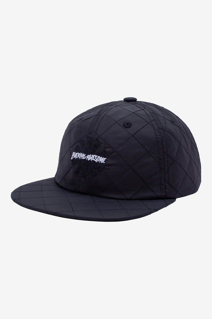 QUILTED SPIRAL 6 PANEL STRAPBACK - WORKSOUT WORLDWIDE