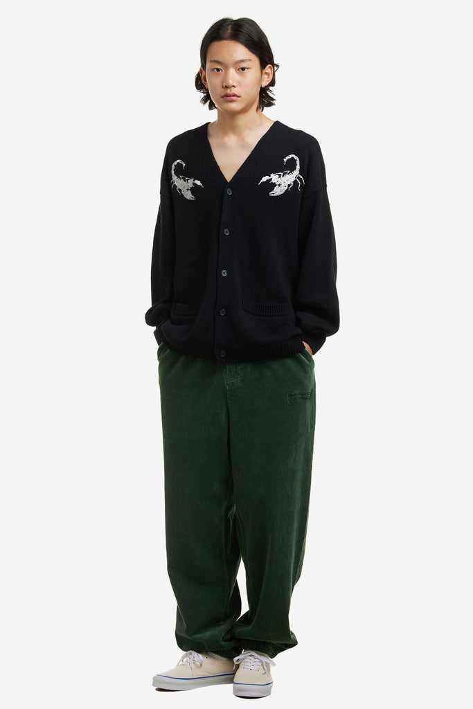 EMBROIDERED SCORPION CARDIGAN - WORKSOUT WORLDWIDE
