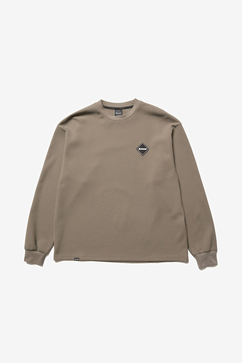 TECH WAFFLE L/S LOUNGE TOP | WORKSOUT WORLDWIDE
