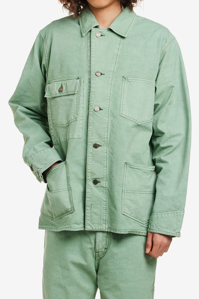 GARMENT DYED COVERALL JACKET - WORKSOUT WORLDWIDE