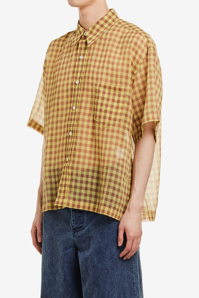 CHECKED BOLD SQUARE SHIRT - WORKSOUT WORLDWIDE