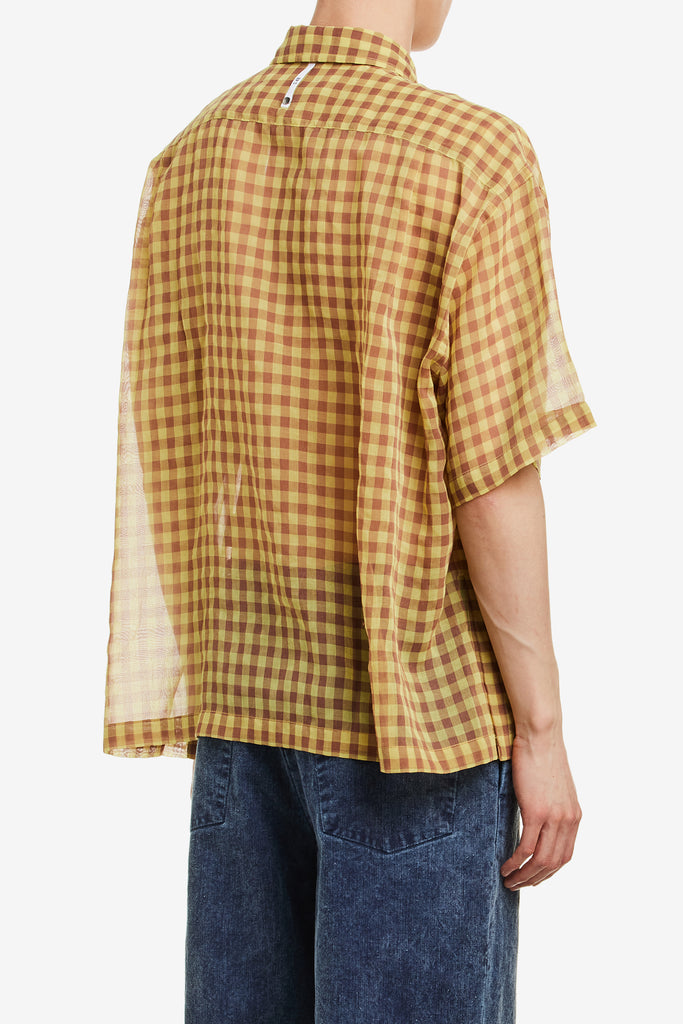 CHECKED BOLD SQUARE SHIRT - WORKSOUT WORLDWIDE