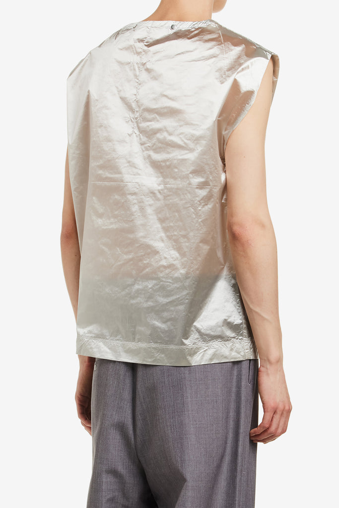 SILVER SQUARE TANK TOP - WORKSOUT WORLDWIDE