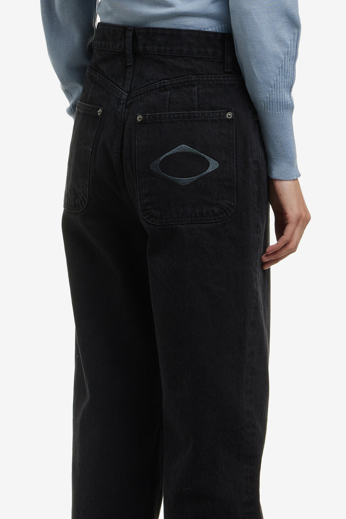 RHOMBUS SLOUCHY WASHED JEANS - WORKSOUT WORLDWIDE