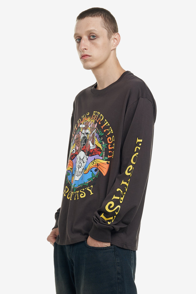 L/S SKULL BAND TEE - WORKSOUT WORLDWIDE