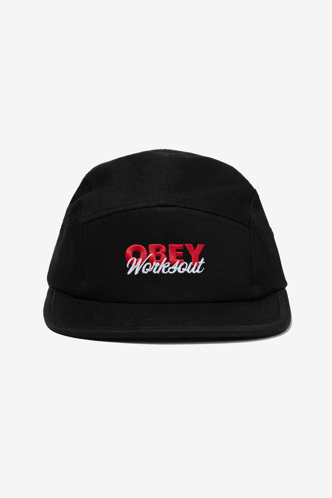 OBEY X WORKSOUT 20TH 5 PANEL HAT - WORKSOUT WORLDWIDE