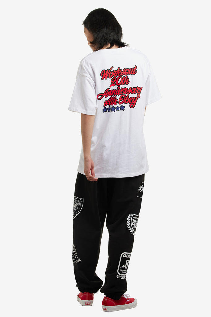 OBEY X WORKSOUT 20TH SWEATPANT - WORKSOUT WORLDWIDE