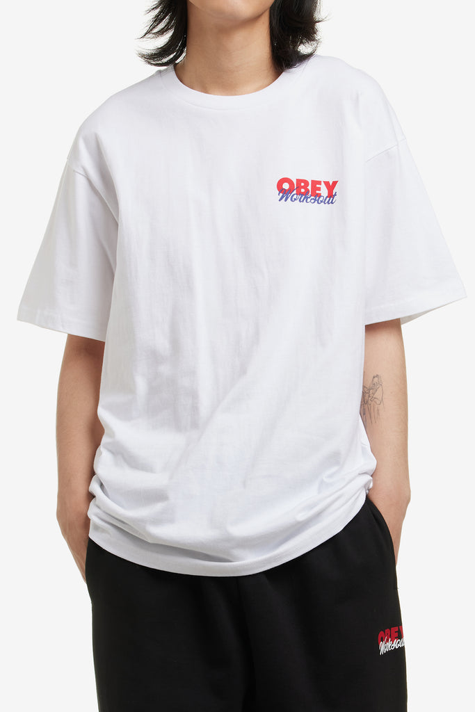 OBEY X WORKSOUT 20TH T-SHIRT - WORKSOUT WORLDWIDE