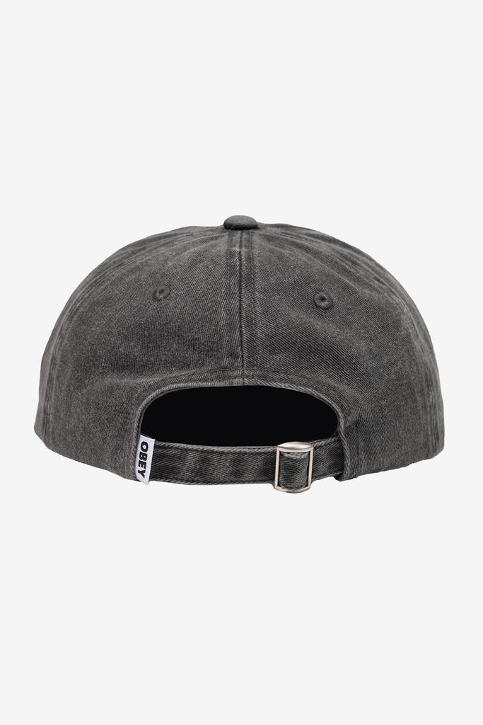 PIGMENT LOWERCASE 6 PANEL STRAPBACK - WORKSOUT WORLDWIDE