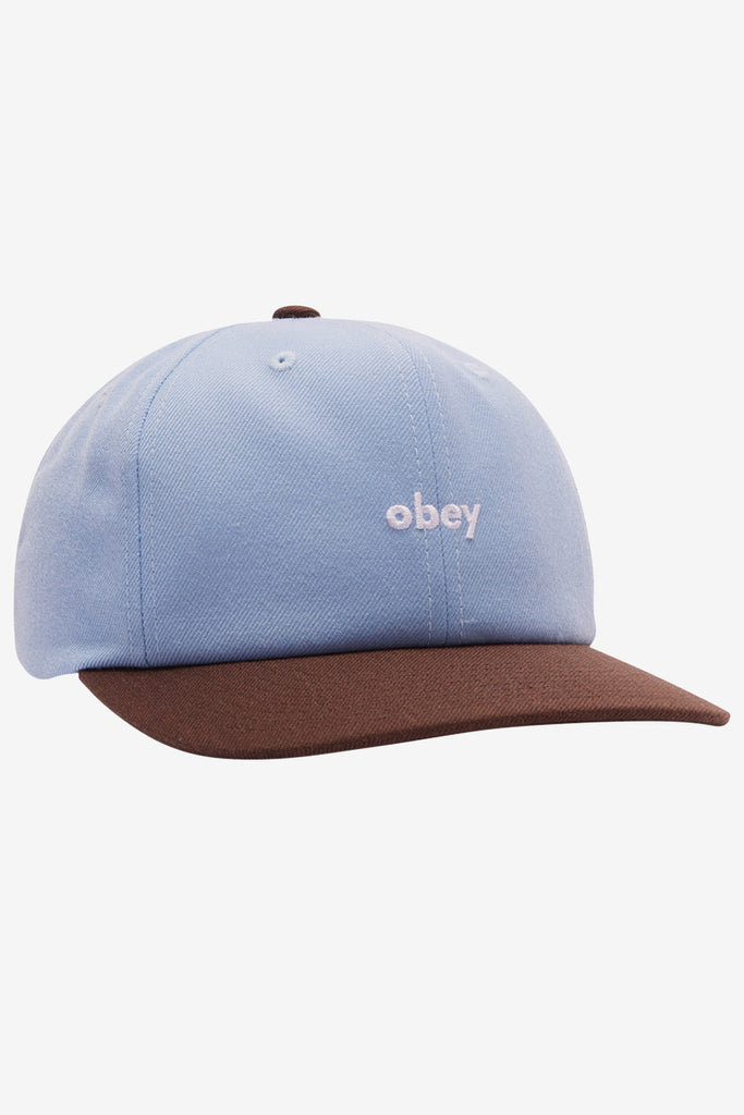 OBEY 2 TONE LOWERCASE 6 PANEL - WORKSOUT WORLDWIDE