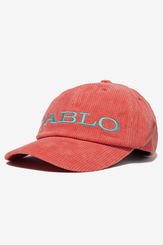 PABLO CORDUROY RED CAP - WORKSOUT WORLDWIDE