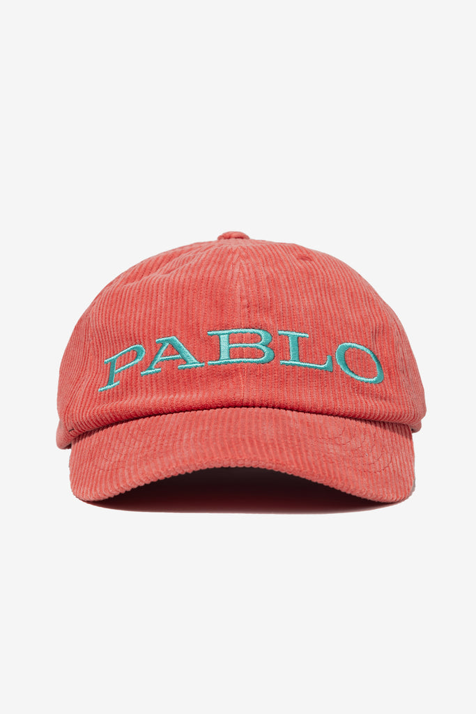 PABLO CORDUROY RED CAP - WORKSOUT WORLDWIDE