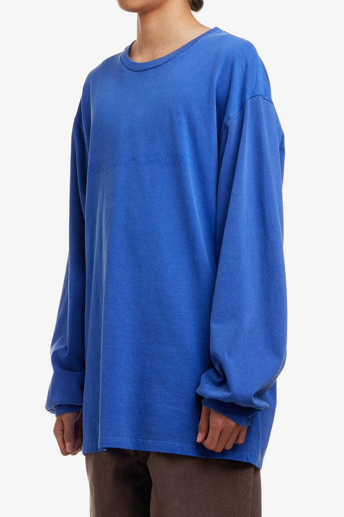 PABLO CANO N.BLUE LOOSE LS TSHIRT - WORKSOUT WORLDWIDE