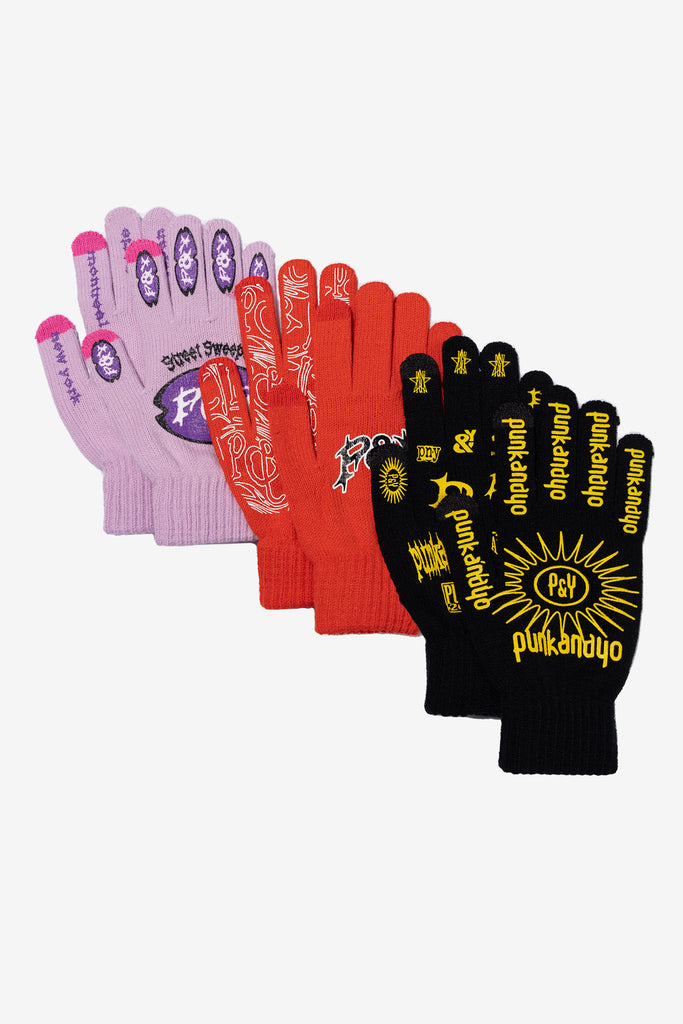 3 PACK GLOVES - WORKSOUT WORLDWIDE