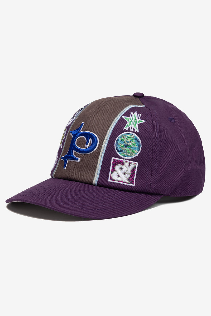 PURPLE 2X3 HAT | WORKSOUT WORLDWIDE