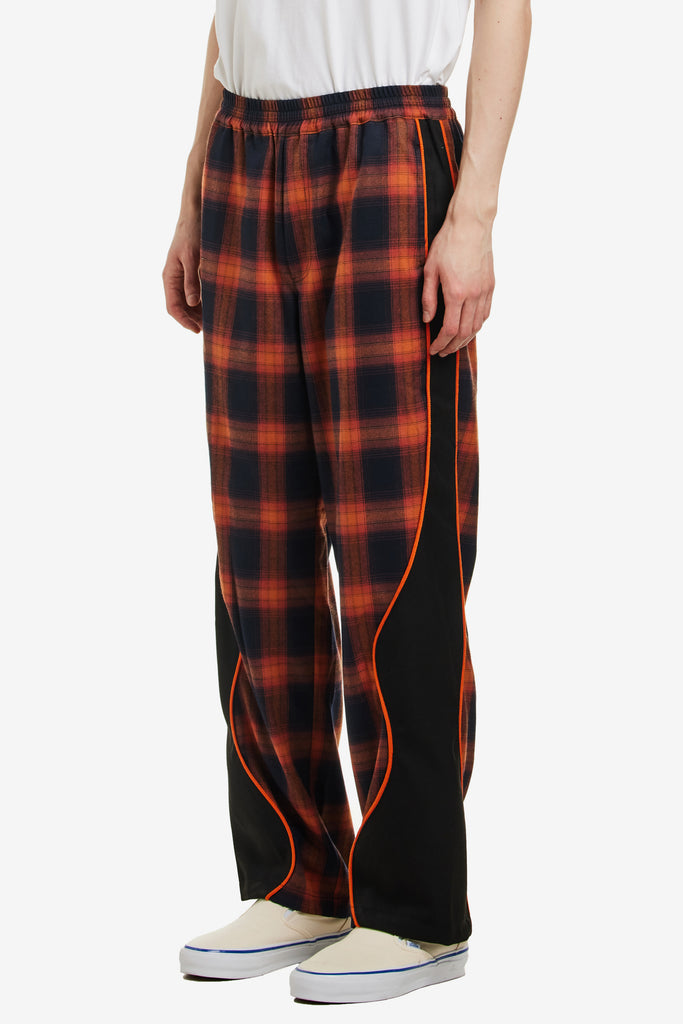 MIRAGE PLAID TRACKPANT - WORKSOUT WORLDWIDE