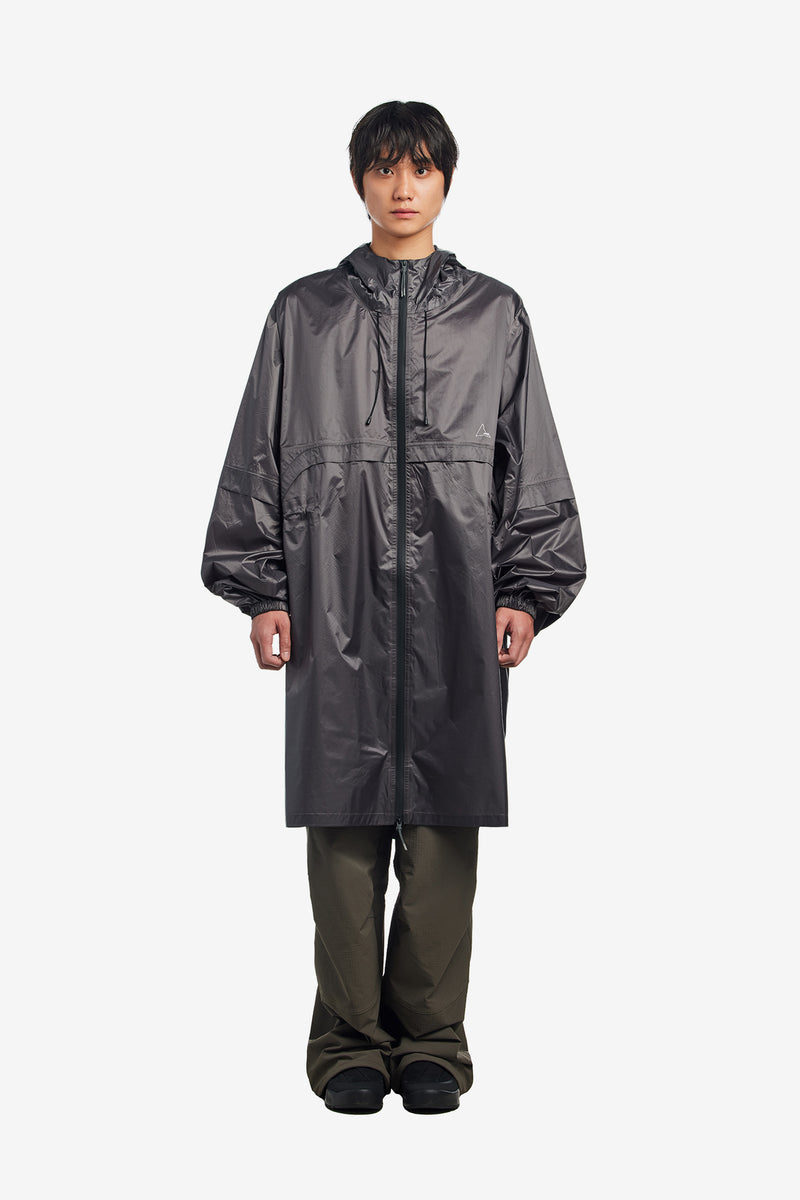 小物 CTHY OVERSIZE COATING RAIN COAT SURFACE PACKABLE GRID RAIN COAT– WORKSOUT WORLDWIDE