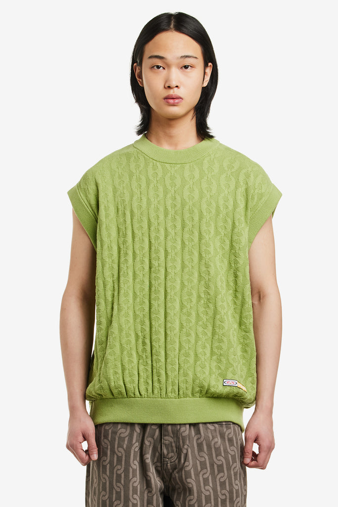 MOSES CHAIN KNIT SWEATER - WORKSOUT WORLDWIDE