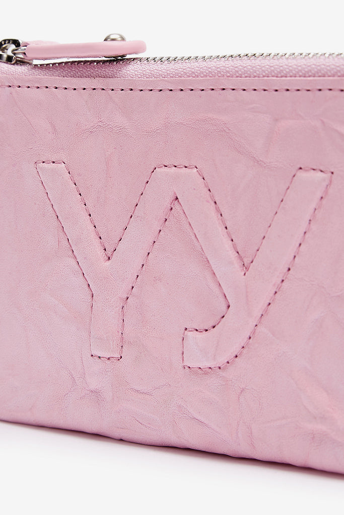 YY CRINKLE CHAIN WALLET WITH MIRROR - WORKSOUT WORLDWIDE