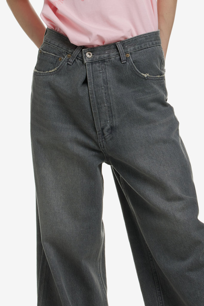 LOOSE FIT WASHED DENIM JEANS - WORKSOUT WORLDWIDE