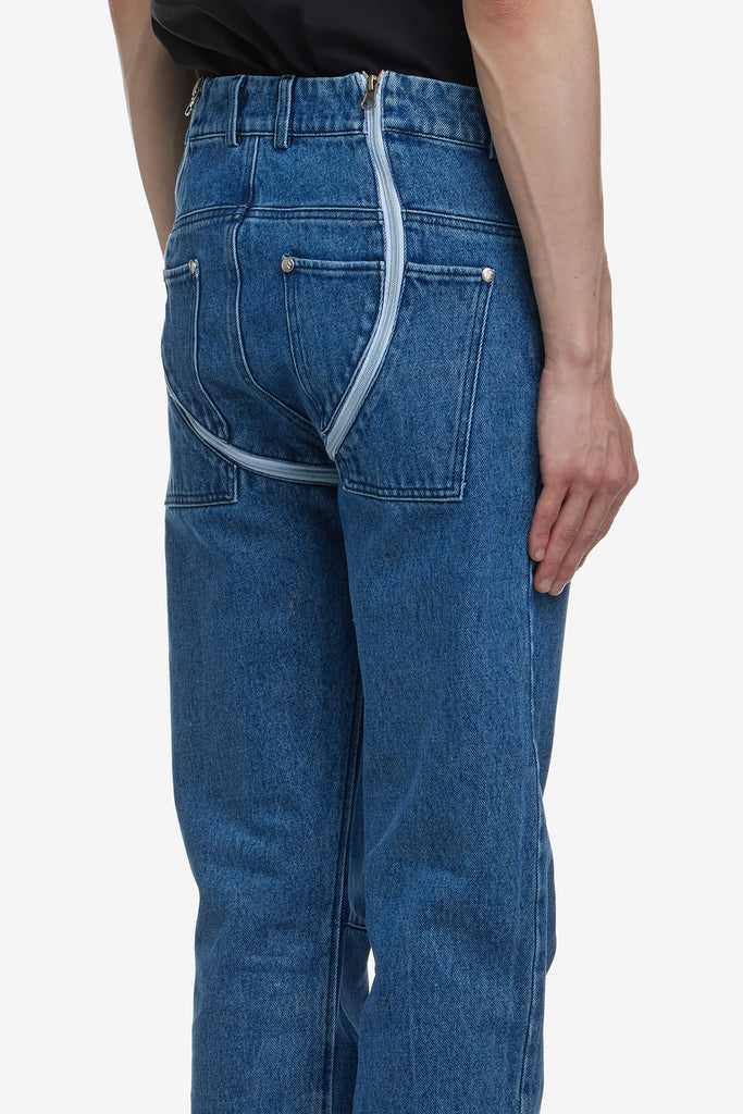TROUSERS WITH DOUBLE ZIP - WORKSOUT WORLDWIDE