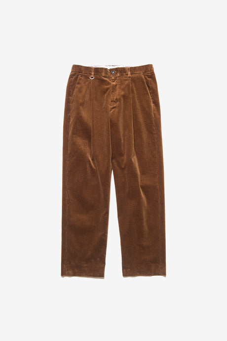 CORDUROY SHIRRING SLACKS