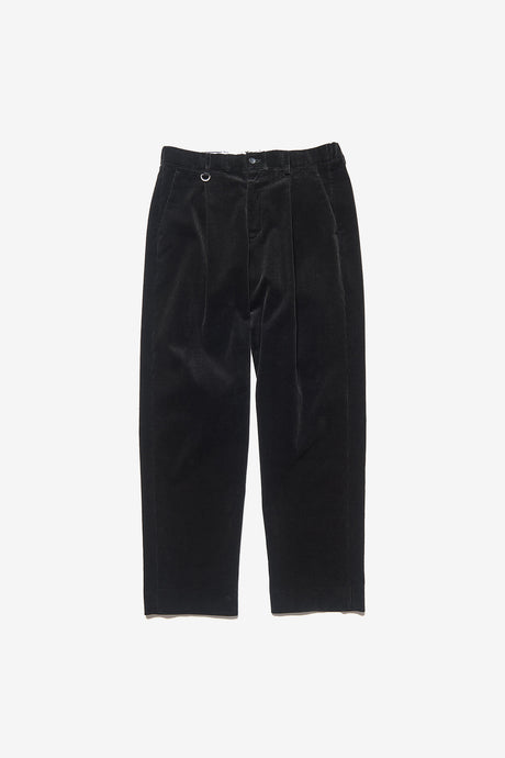 CORDUROY SHIRRING SLACKS