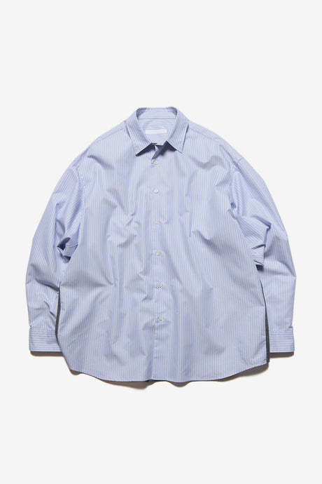 FABRIC-MIX OVERSIZED SHIRT