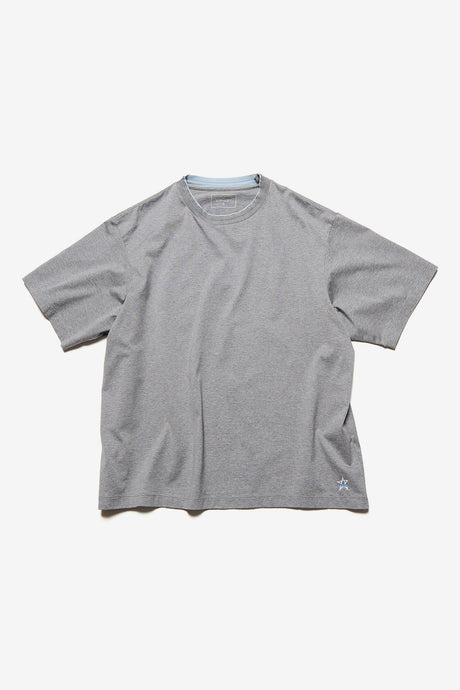 LUSTER COTTON DOUBLE RIB S/S TEE