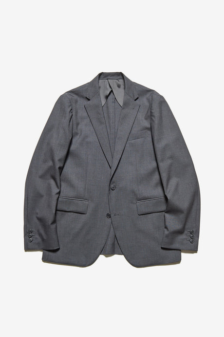 WOOL TROPICAL STANDARD 2BUTTON JACKET