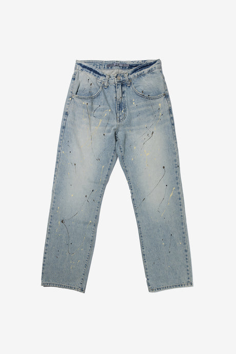 PAINT SPLATTER DENIM PANTS