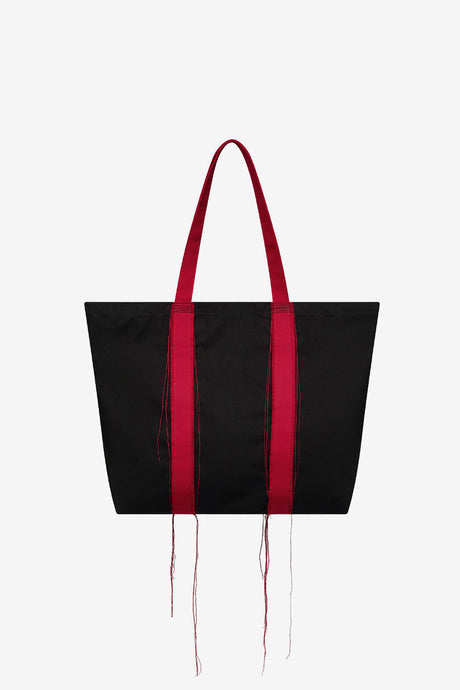 FRAYED COLOR TOTE BAG FOREST