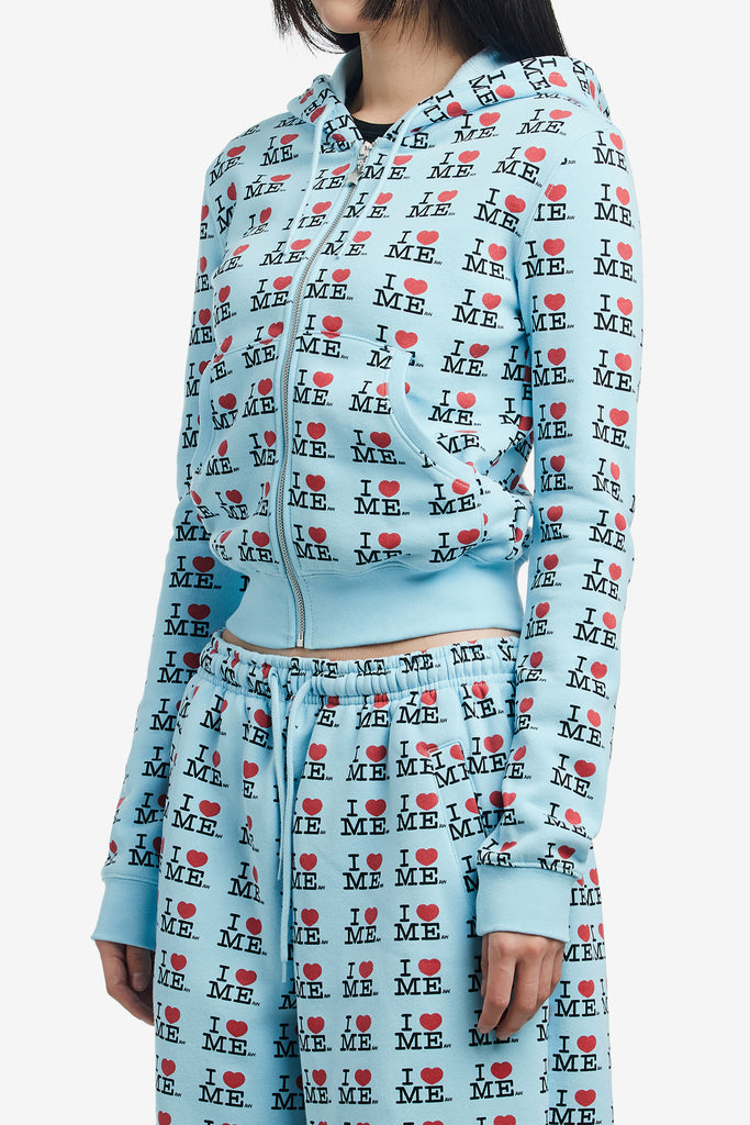 I HEART ME SHRUNK BABY HOODIE - WORKSOUT WORLDWIDE