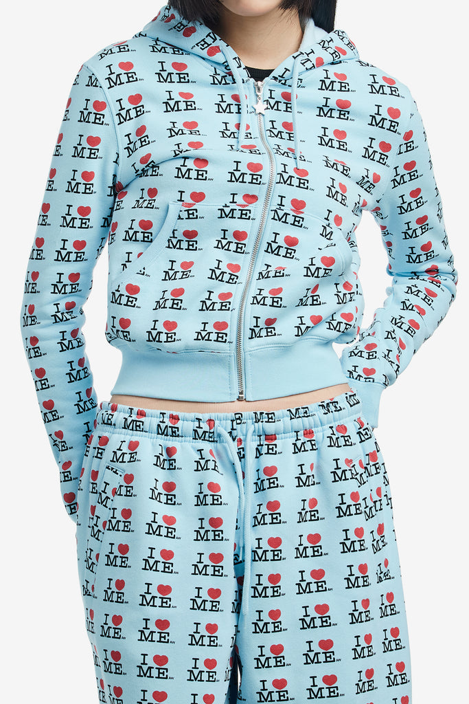 I HEART ME SHRUNK BABY HOODIE - WORKSOUT WORLDWIDE