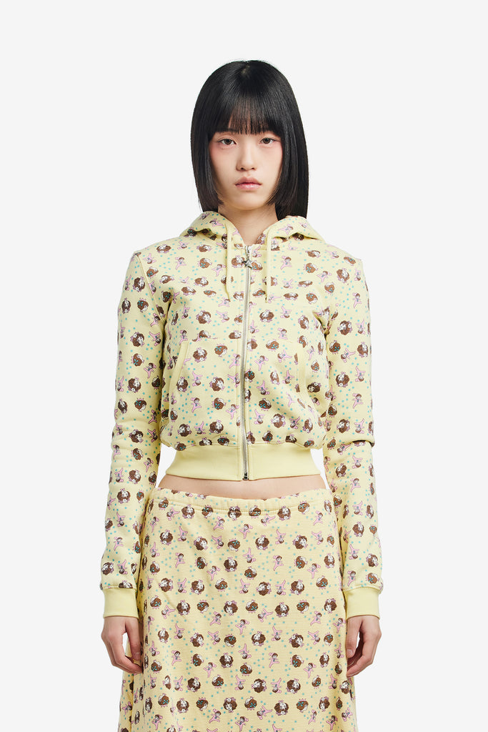 GIRL BABY SHRUNK BABY HOODIE - WORKSOUT WORLDWIDE