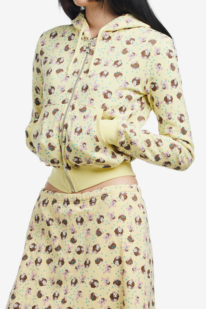 GIRL BABY SHRUNK BABY HOODIE - WORKSOUT WORLDWIDE