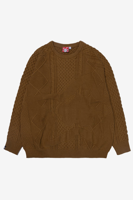 CHAIN KNIT SWEATER