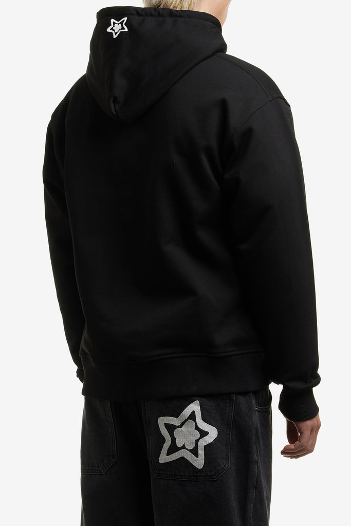 EAST VILLAGE PATCHWORK FULL ZIP HOODIE - WORKSOUT WORLDWIDE