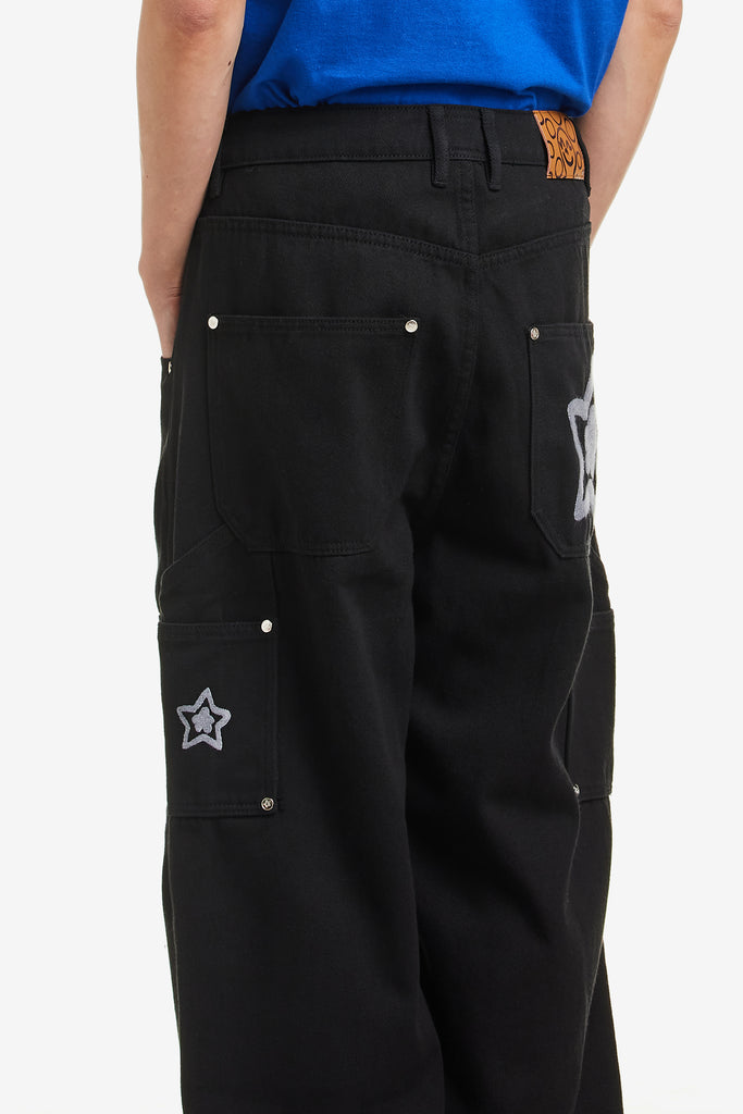 DOUBLE KNEE STAR JEANS - WORKSOUT WORLDWIDE