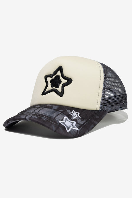 CAMO PLAID FOAM TRUCKER HAT