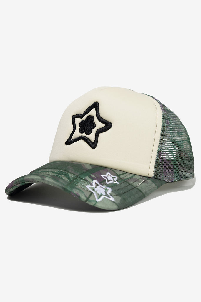 CAMO PLAID FOAM TRUCKER HAT - WORKSOUT WORLDWIDE