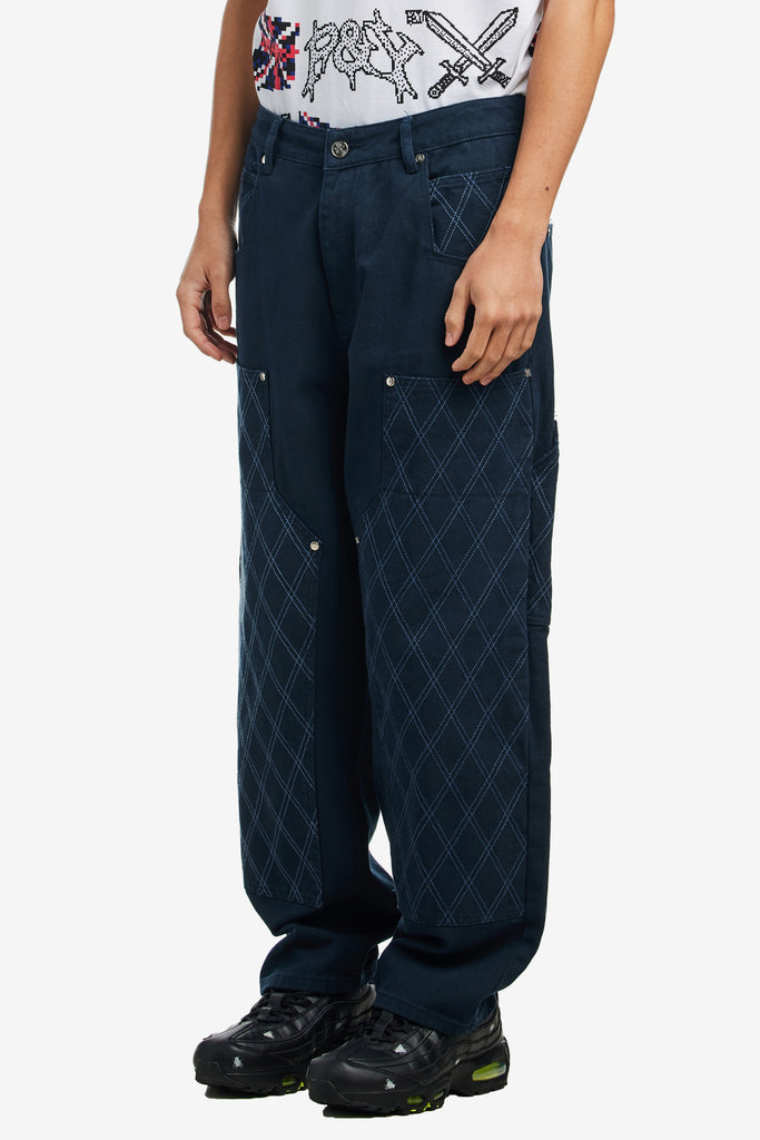 CROSS STITCH DOUBLE KNEE JEANS - WORKSOUT WORLDWIDE