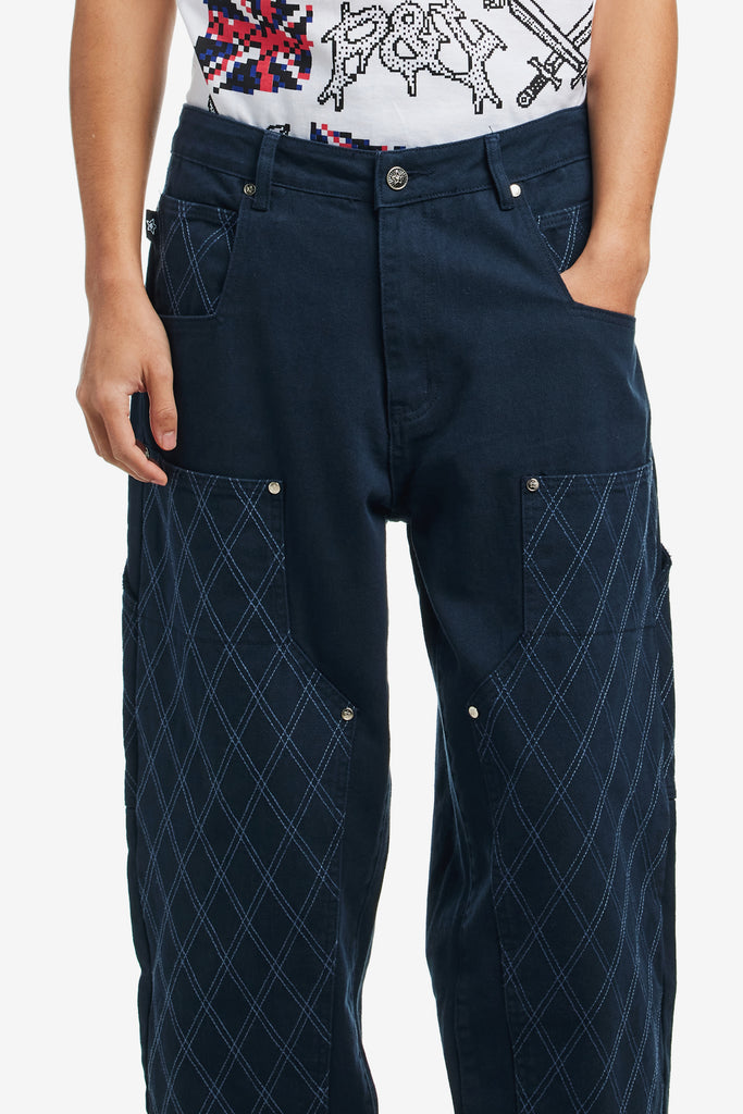 CROSS STITCH DOUBLE KNEE JEANS - WORKSOUT WORLDWIDE
