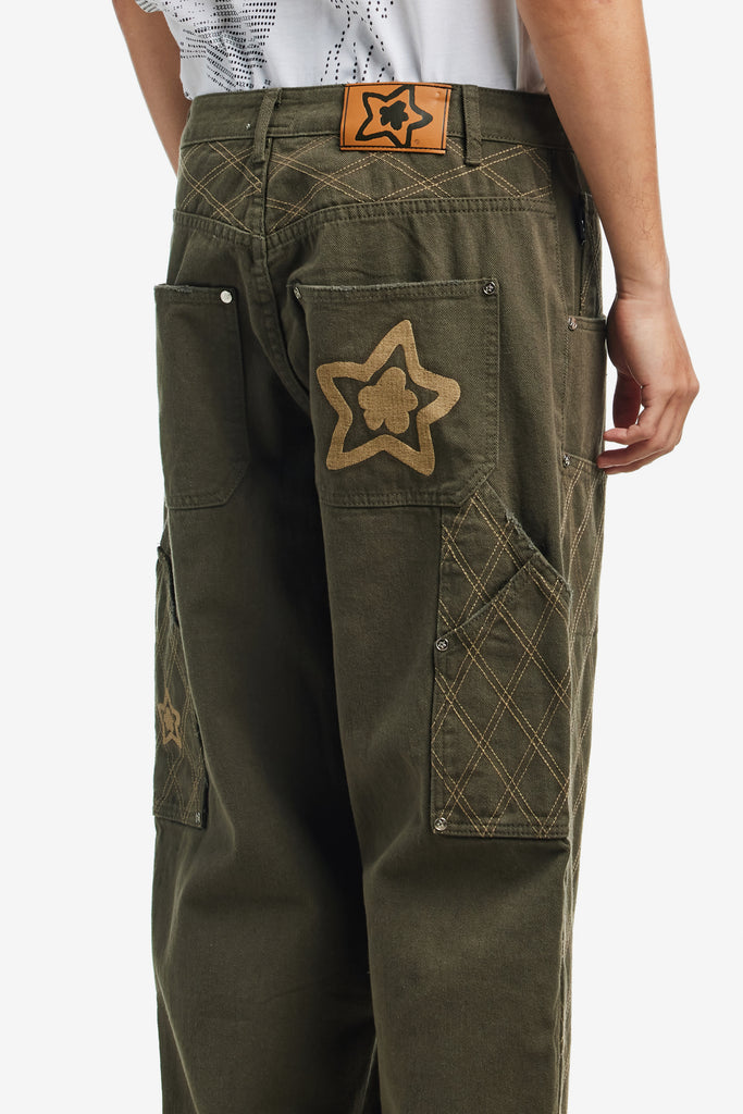 CROSS STITCH DOUBLE KNEE JEANS - WORKSOUT WORLDWIDE