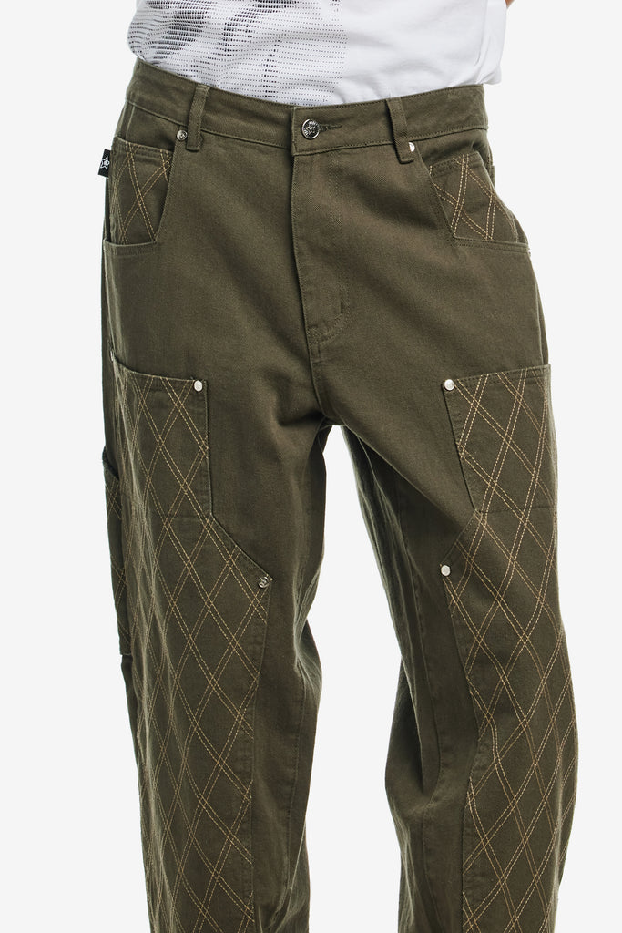 CROSS STITCH DOUBLE KNEE JEANS - WORKSOUT WORLDWIDE